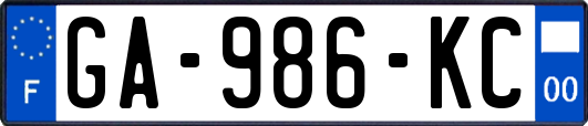 GA-986-KC