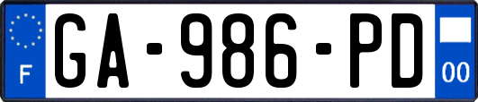 GA-986-PD