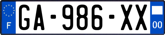 GA-986-XX