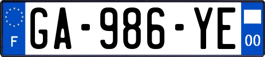 GA-986-YE