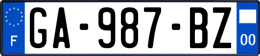 GA-987-BZ