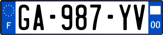 GA-987-YV