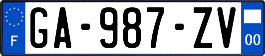 GA-987-ZV