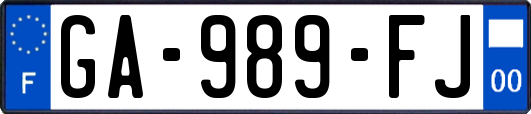 GA-989-FJ