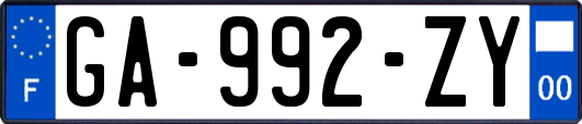 GA-992-ZY