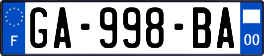 GA-998-BA