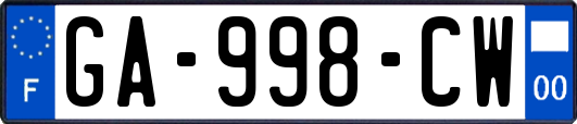 GA-998-CW