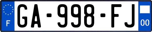 GA-998-FJ