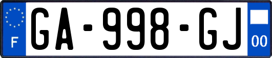 GA-998-GJ