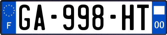 GA-998-HT