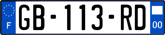 GB-113-RD
