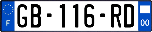 GB-116-RD
