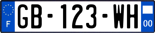 GB-123-WH