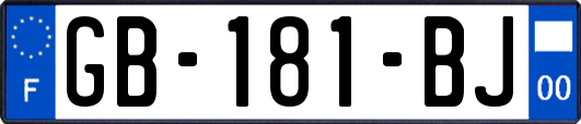 GB-181-BJ