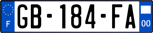 GB-184-FA