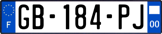 GB-184-PJ