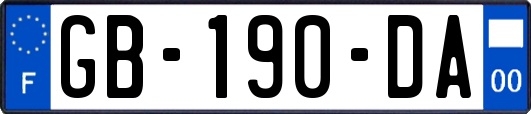 GB-190-DA