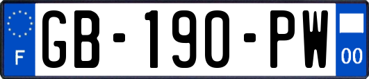 GB-190-PW