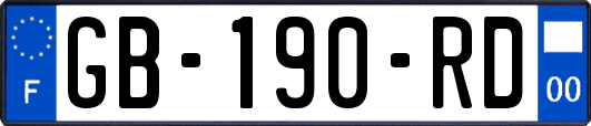 GB-190-RD