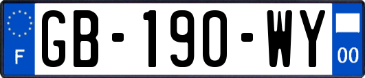 GB-190-WY
