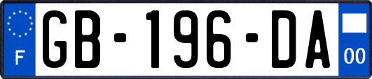 GB-196-DA