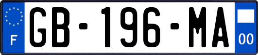 GB-196-MA