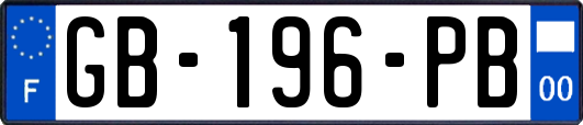GB-196-PB