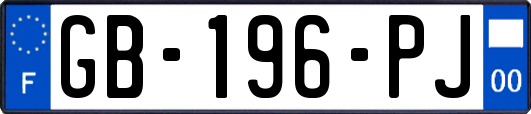 GB-196-PJ