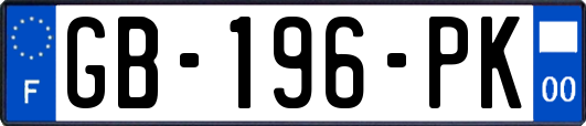 GB-196-PK