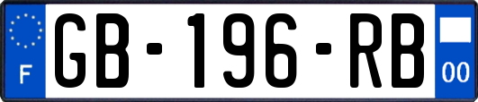 GB-196-RB
