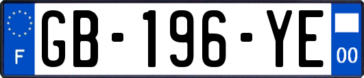 GB-196-YE