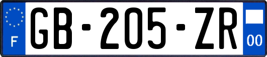 GB-205-ZR