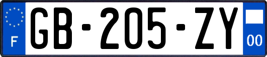 GB-205-ZY