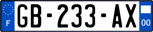 GB-233-AX