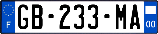 GB-233-MA