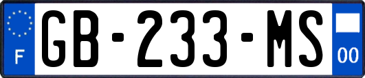 GB-233-MS