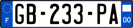 GB-233-PA