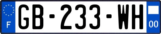 GB-233-WH