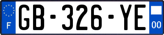 GB-326-YE