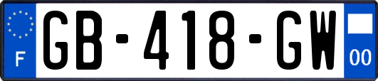 GB-418-GW