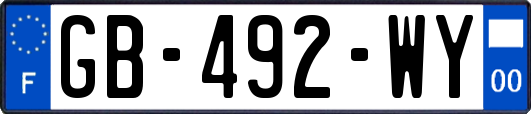 GB-492-WY