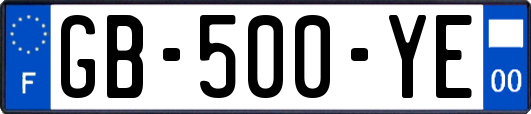 GB-500-YE