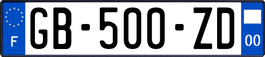 GB-500-ZD