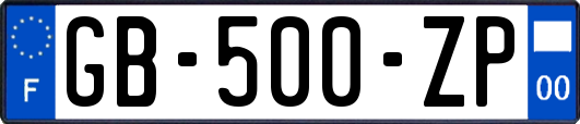 GB-500-ZP