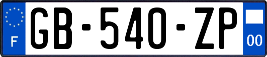 GB-540-ZP