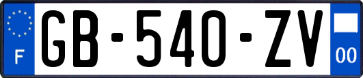 GB-540-ZV