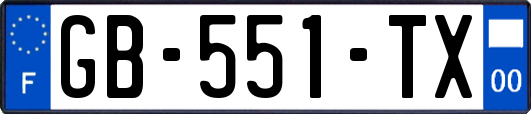 GB-551-TX