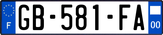 GB-581-FA