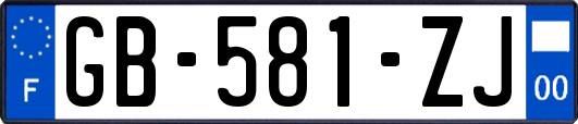 GB-581-ZJ