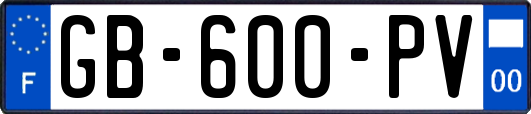 GB-600-PV